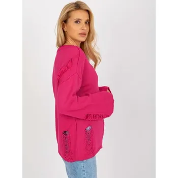 Dámský svetr Světle fialový svetr s rolákem a viskózou