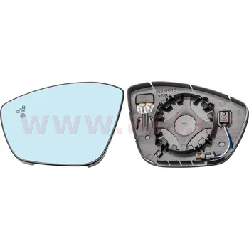 Autosklo Sklo do zrcátka, vnější zrcátko VAN WEZEL 0937835