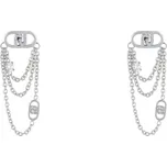 Liu Jo Luxusní ocelové náušnice s krystaly LJ2904 + 2 měsíce na vrácení zboží