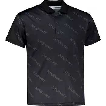 Pánské funkční triko s límečkem premium ALTISPORT VOJ/ALM050TR05 ČERNÁ XXL