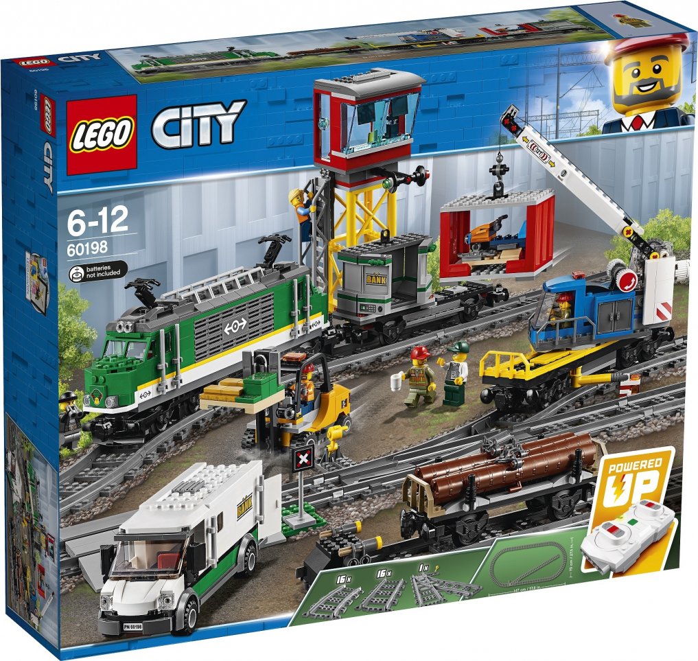 LEGO City 60198 Nákladní vlak
