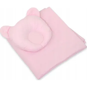 Povlečení POVLEČENÍ S VÝPLNÍ povlečení do KOŠE MOJŽÍŠOVA pro miminka - růžové