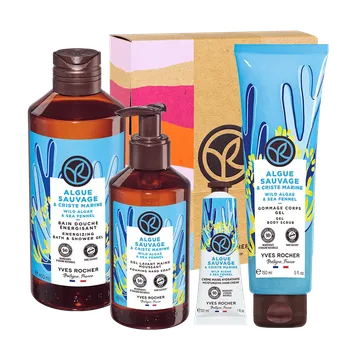 Sada 4 Mořská řasa & motar přímořský Bain de Nature od Yves Rocher