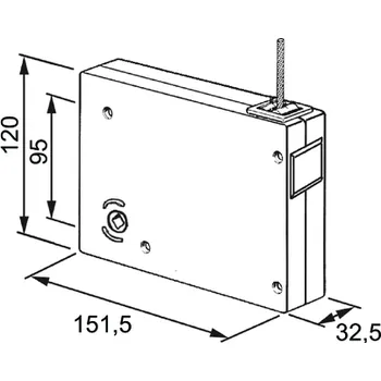 Rybářský naviják Naviják klikový - bílý