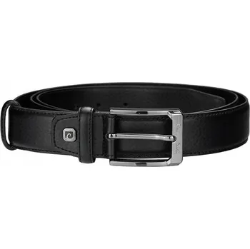 Opasek Pánský kožený PÁSEK PIERRE CARDIN černý, klasický, 120 cm