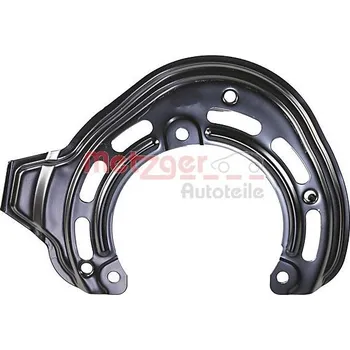 Brzdový kotouč Ochranný plech proti rozstřikování, brzdový kotouč METZGER 6115462