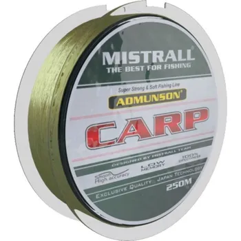 Mistrall vlasec Admunson – Carp camou 250 m, průměr 0,40 mm