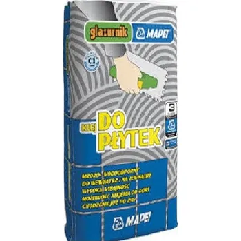 Průmyslové lepidlo Mapei GLAZURNIK lepidlo na dlaždice 25 kg Lepidla na dlaždice