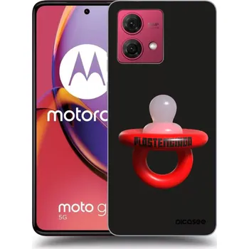 Pouzdro na mobilní telefon Picasee silikonový průhledný obal pro Motorola Moto G84 5G - Le Dudel