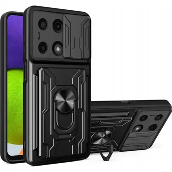 Pouzdro na mobilní telefon Zadní Kryt Erbord pro Xiaomi Redmi Note 13 Pro 4G černý