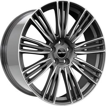 Alu kolo Alu kola GMP Coventry anthracite matt diamond 9,5x21" 5x120 ET49 72,6