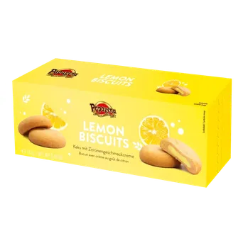 Sušenky s citrónovou náplní 150g