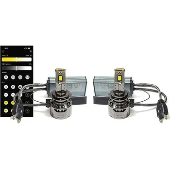 Autožárovka Autolamp CZ Žárovka LED H7 12V, bluetooth, řízení barvy světla a světelného toku, 2 ks