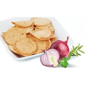 Keto dieta Victus Proteinové chipsy s příchutí smetany a cibule (4x30g)