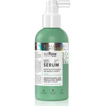 Vlasová regenerace so!flow Oily Scalp Moisturising and Regulating Serum sérum pro problematickou a mastnou pokožku 150 ml
