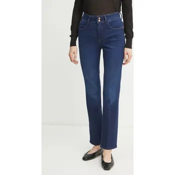 Dámské džíny Džíny Guess dámské, high waist, W5RA0V D5L91 W5RA0V.D5L91 námořnická modř 59J, vel. 26/32