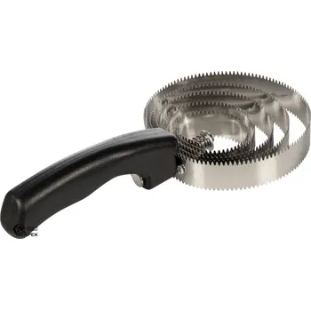 Čištění pro koně Spirálové hřbílko HKM -5 RINGS- - Černá
