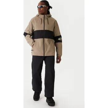 Quiksilver Snowboardová bunda Hight In The Hood JK EQYTJ03517 Hnědá Relaxed Fit XS