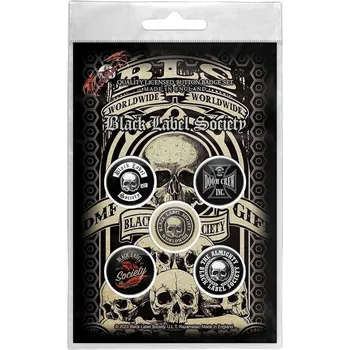 Black Label Society Worldwide Odznak 25 mm