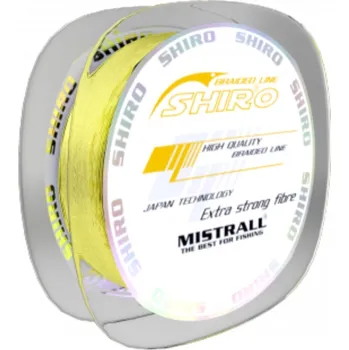 Mistrall šňůra Shiro braided line fluo 0,36mm 200m