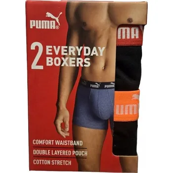 Boxerky Spodní Prádlo Boxerky Puma černé, velikost XL
