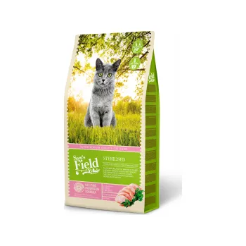 Krmivo pro kočku 7,5 kg, Pro útulky, Sams Field Cat Sterilised, superprémiové granule