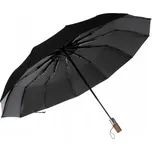 Malatec 19368 Skládací deštník 105 cm, dřevěná rukojeť černý