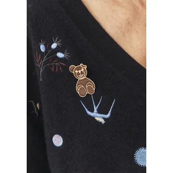 Brož Tatuum BROŽ S MOTIVEM MEDVĚDA USZATEK - BRIA