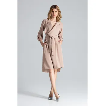 Dámské šaty Figl Dámské šaty M464 Figl krémová 945776