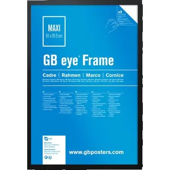 Plakát GB eye Černý rám na plakát 61 × 91,5 cm
