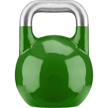 GORILLA SPORTS Gorilla Sports Soutěžní kettlebell, zelený, 24 kg 24kg ZELENÁ