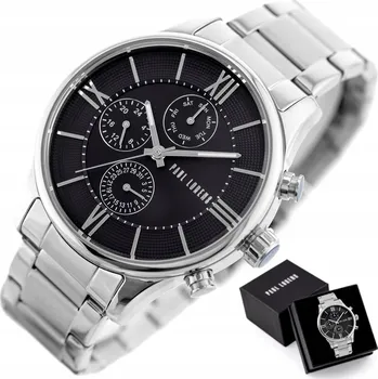 Hodinky Paul Lorens pánské hodinky EXCLUSIVE CHRONOGRAF DÁRKOVÝ SET + GRAVÍROVÁNÍ