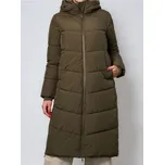 Sinsay - Prošívaný kabát s kapucí - neonová - 628FH-71X - 628FH-71X-S