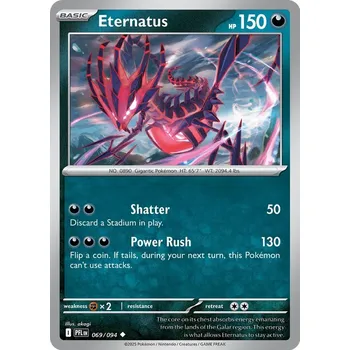 Volný čas Pokémon PFL 069/094 Eternatus - Phantasmal Flames Stav: Near Mint, Verze: NORMAL
