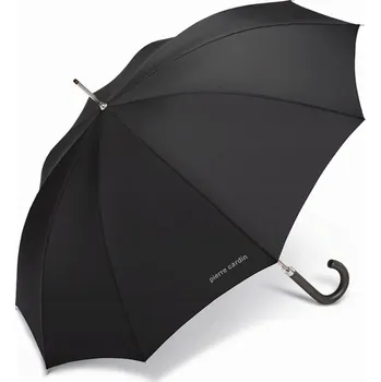 Deštník Pierre Cardin automatický deštník, bez pouzdra, dlouhý černý