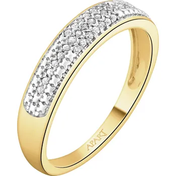 Prsten Zlatý prsten s diamanty - 0,11 ct - ryzost 585 - 160.614