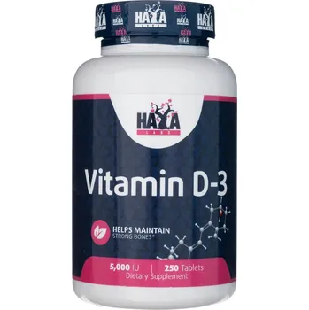 Haya Labs Vitamin D3 5000 IU - 250 tablet