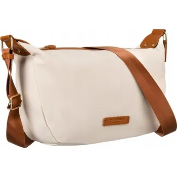 Kabelka Peterson kabelka přes rameno nylonová béžová