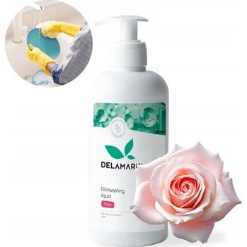 Mycí prostředek Prostředek na mytí nádobí DeLaMark Růže 0,5 l