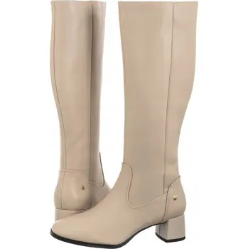 Dámské kozačky Maciejka dámské kozačky na podpatku (blokový podpatek), velikost 38