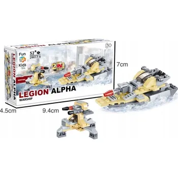 ostatní stavebnice Stavebnice Fun4Kids Legion Alpha 29017-6 52 dílů