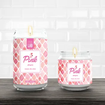 Svíčka Vonná svíčka Allegria malá bílá