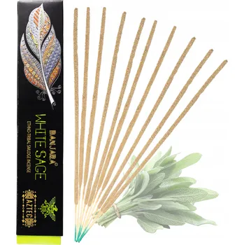 Vonná tyčinka Vonné tyčinky Banjara Ethno bílá šalvěj 15 g