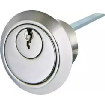 Vložka do dveří Cylindrická vložka pro přídavný zámek FAB 3*** nikl FAB 3*** nikl se třemi klíči a identifikační kartou.