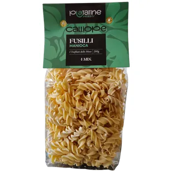 Platatine Fusilli z maniokové mouky – CALLIOPE 280g