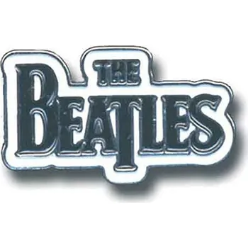 The Beatles Black Drop T Logo Odznak 27 x 15 mm