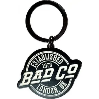 Bad Company Est. 1973 Circle Logo Klíčenka