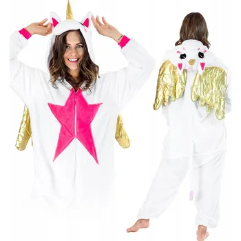 Karnevalový kostým Teplé pánské pyžamo kombinéza kigurumi overal zimní kostým převlek s