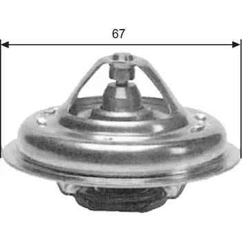 Těsnění motoru Termostat, chladivo GATES TH09985G1