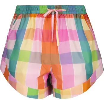 Dámské kraťasy ŠORTKY GANT MULTI CHECK CTN SILK SHORTS MULTICOLOR
